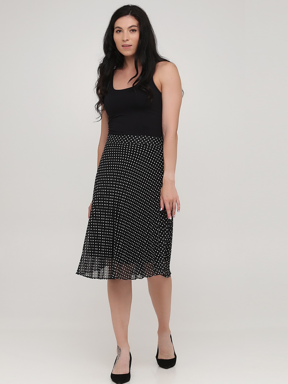 

Юбка BEBE PLUS 22292  Черный, Юбка BEBE PLUS 22292 S Черный