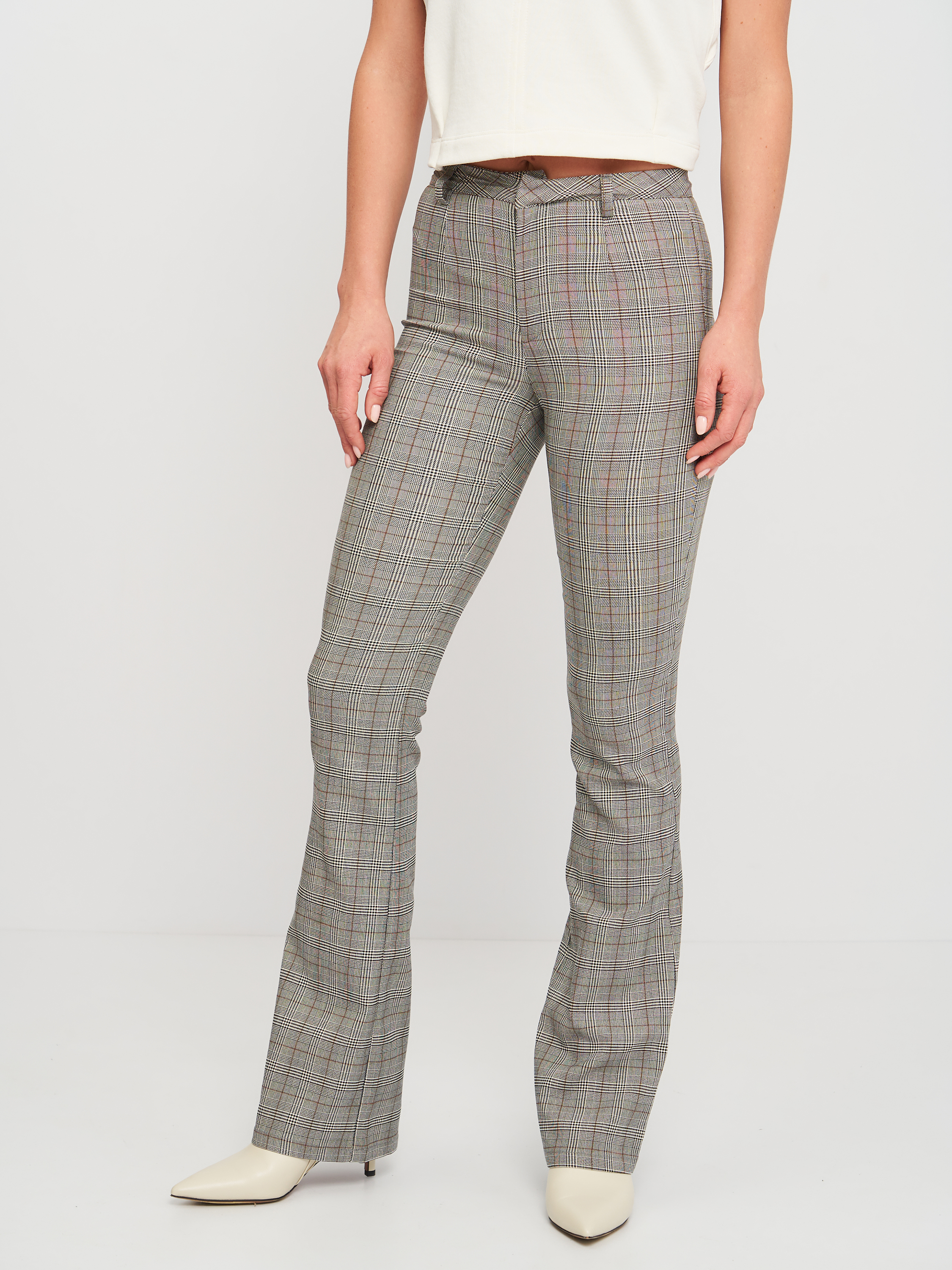 

Брюки Bershka 5087/169/802  Серые, Брюки Bershka 5087/169/802 34 Серые
