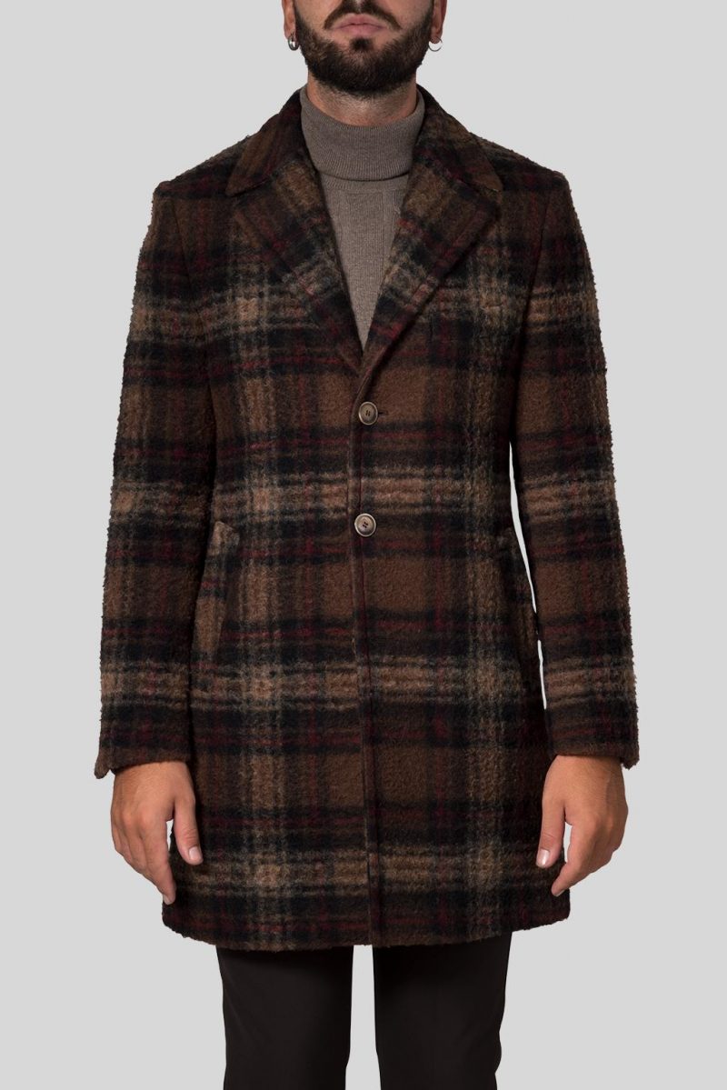 

Мужское пальто Luca Bertelli  Разноцветный 8512 unico, Мужское пальто Luca Bertelli 52 Разноцветный 8512 unico