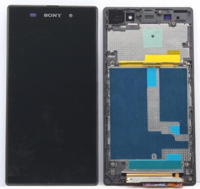 

Дисплей для Sony Xperia Z1 C6902 L39h, C6903, C6906, C6943 с сенсором и рамкой черный
