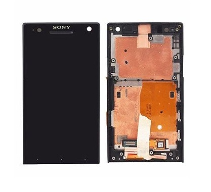 

Дисплей для Sony LT26i Xperia S с сенсором и рамкой Черный Original