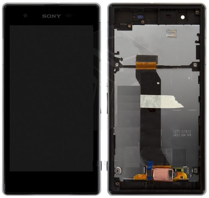 

Дисплей для Sony C6916 Xperia Z1s с сенсором и рамкой черный