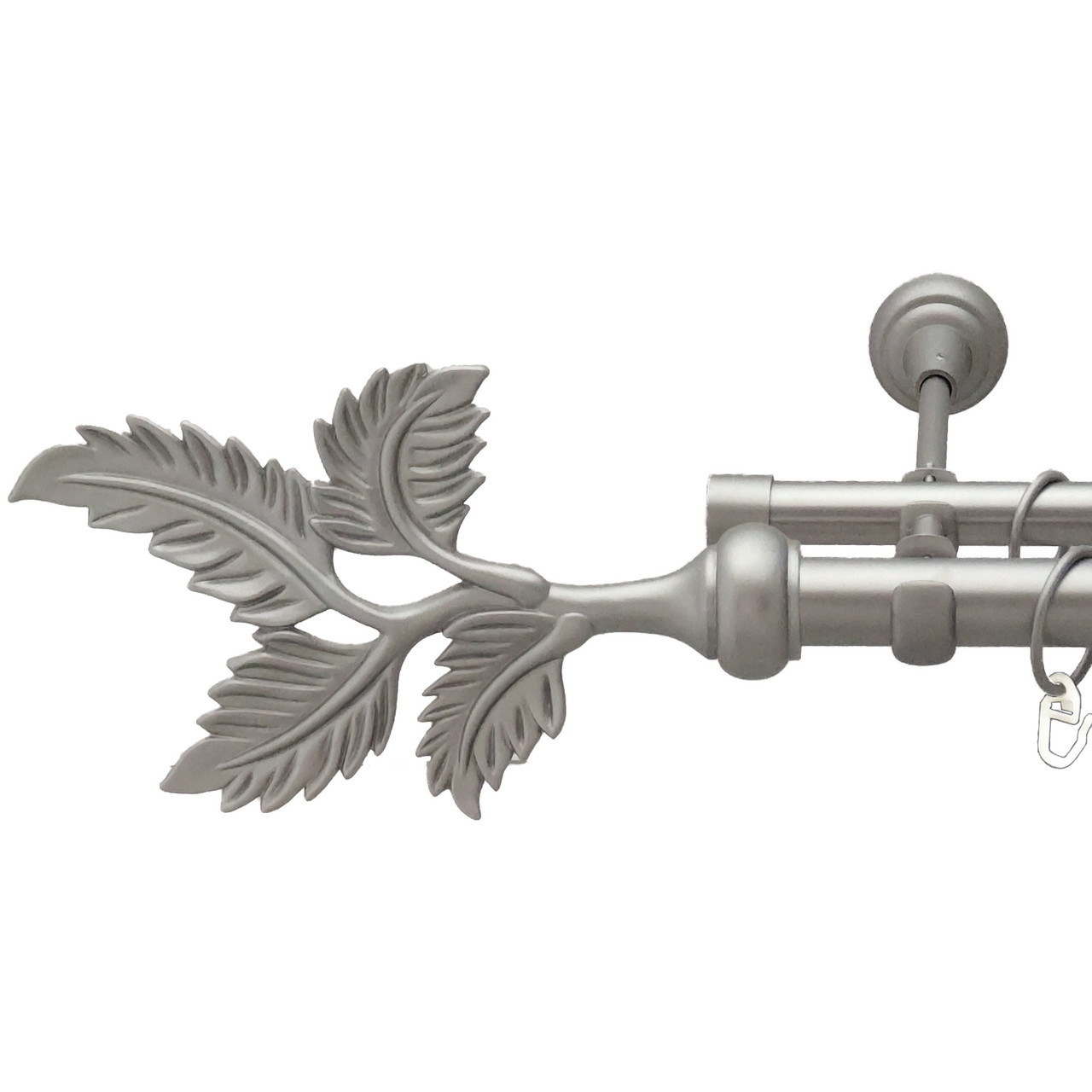 

Карниз Orvit Папороть металевий дворядний відкритий Сатин 25\19 мм 200 см (00-00011120)