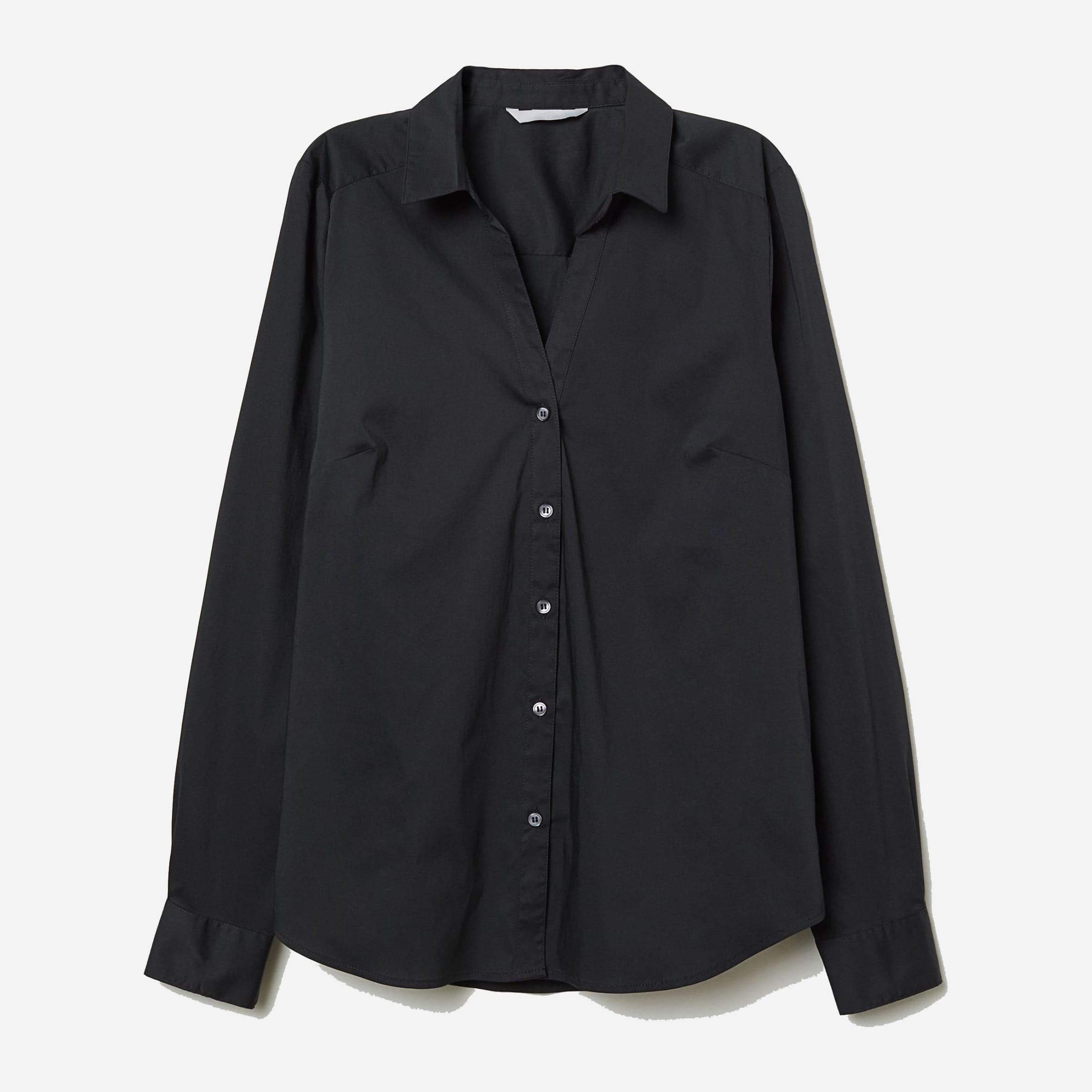 

Рубашка H&M 5079099RP6  Черная, Рубашка H&M 5079099RP6 34 Черная