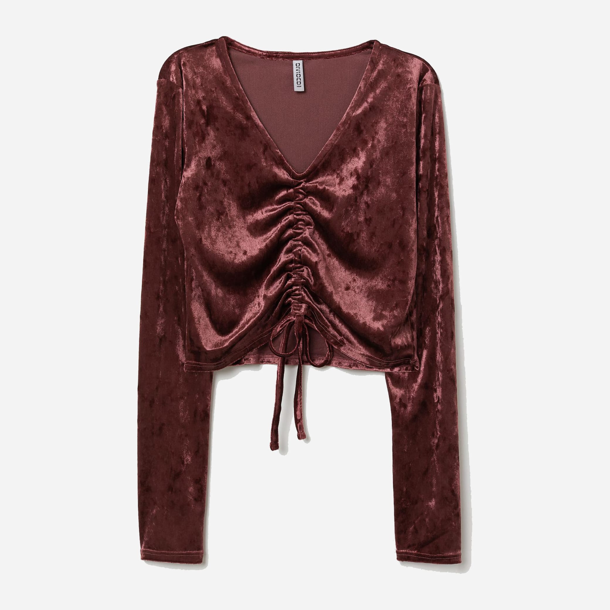 

Топ H&M 6771218log  Бордовый, Топ H&M 6771218log XL Бордовый