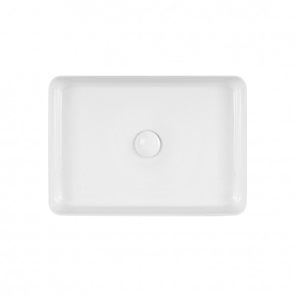 

Раковина-чаша Qtap Tern 500х350х145 White с донным клапаном QT1711A055W