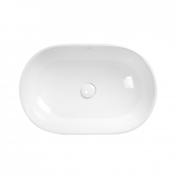 

Раковина-чаша Qtap Leo 585х380х180 White с донным клапаном QT1111A028W