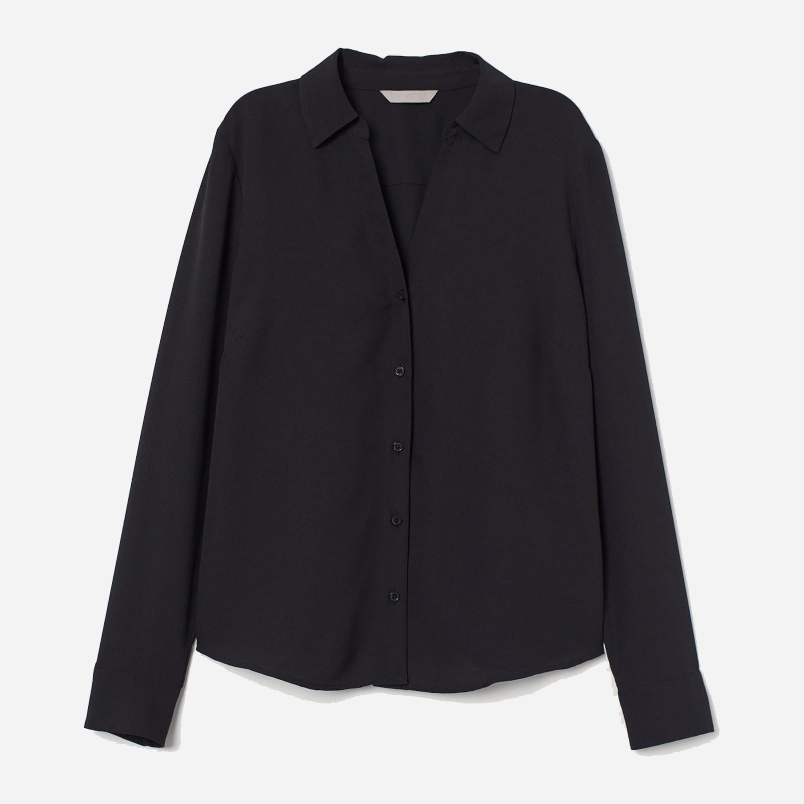 

Рубашка H&M 9089242sdm 40 Черная