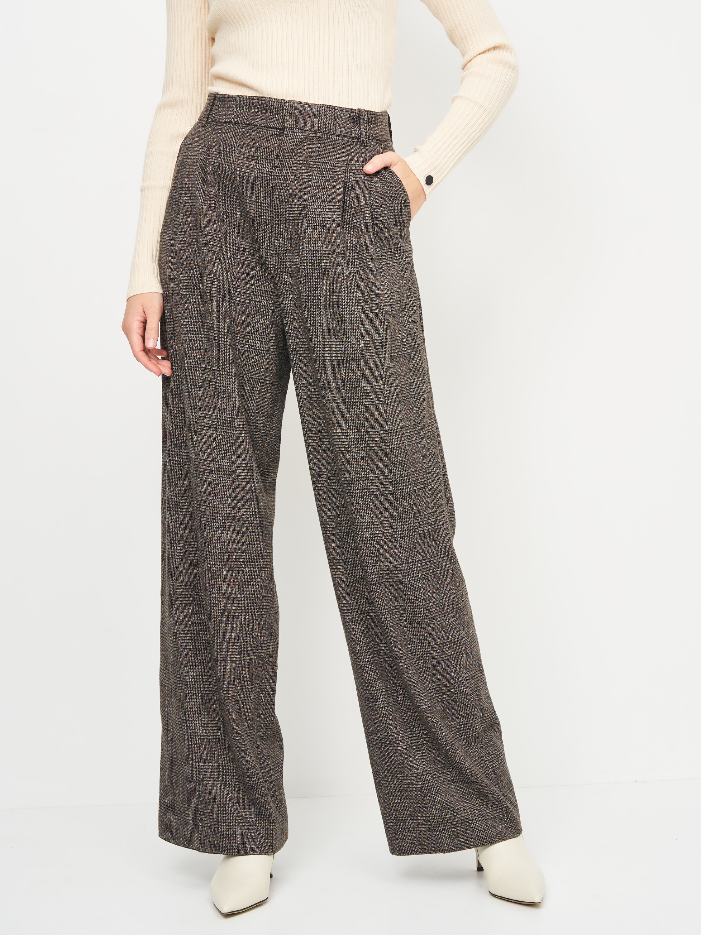 

Брюки Zara 2761/300/700 S Коричневые