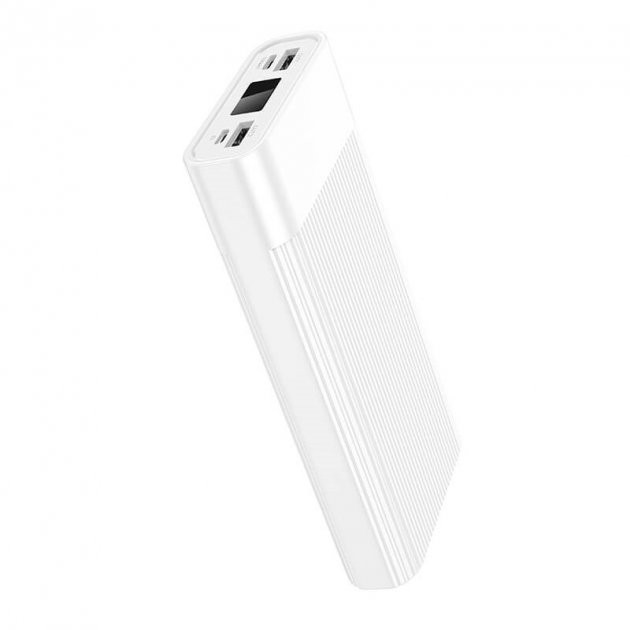 

Павербанк Hoco Ribbed Surface 20000mAh |2USB/Type-C| white