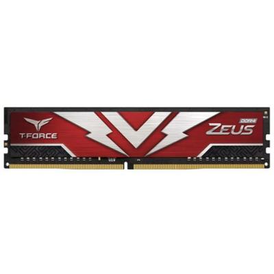 

Модуль пам'яті для комп'ютера DDR4 16GB 3200 MHz T-Force Zeus Red Team (TTZD416G3200HC2001)