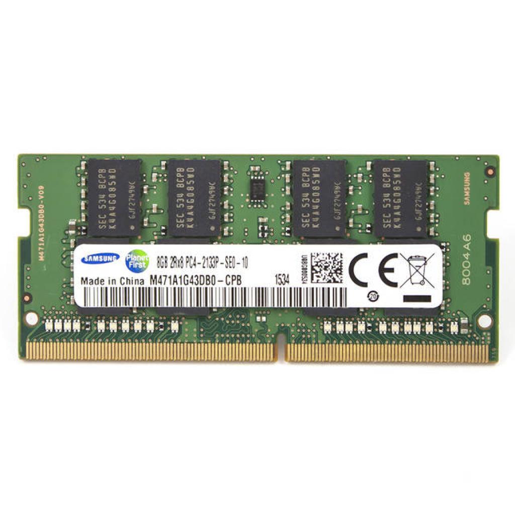 

Модуль пам&яті для ноутбука SoDIMM DDR4 8GB 2133 MHz Samsung (M471A1G43DB0-CPB)