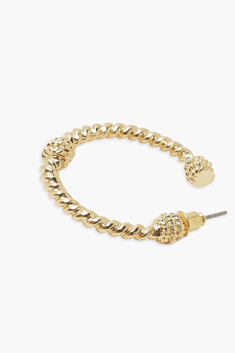 

Серьги Boohoo ONE SIZE золотой 5059184695463