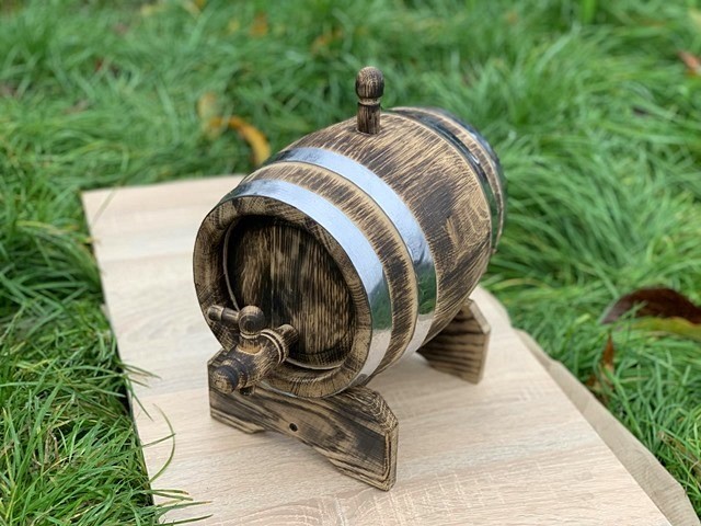 

Бочка дубовая для напитков 1 л BarrelMaster "под старину"