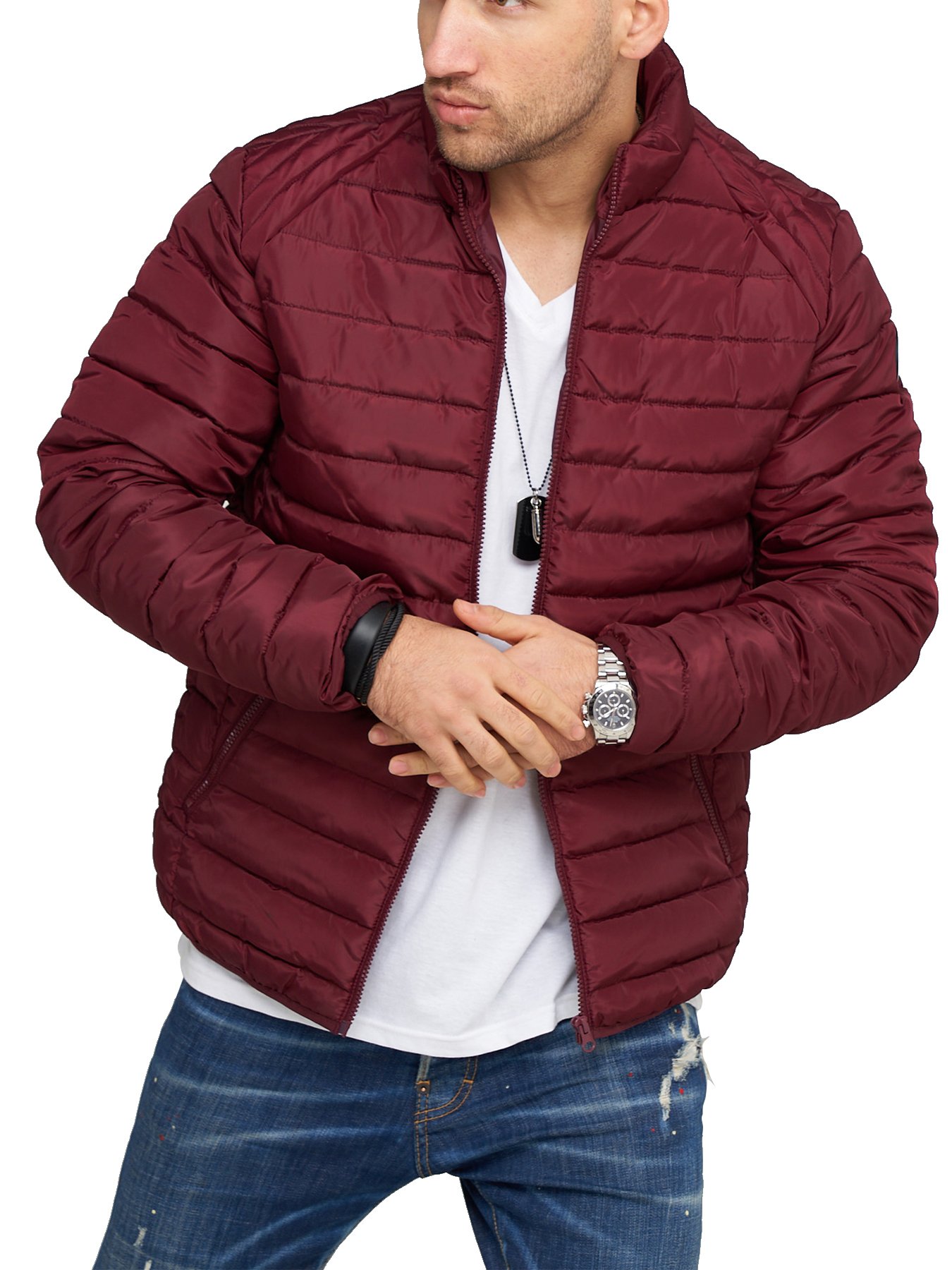 

Куртка Jack & Jones Port Royale  бордо, Куртка Jack & Jones Port Royale M бордо