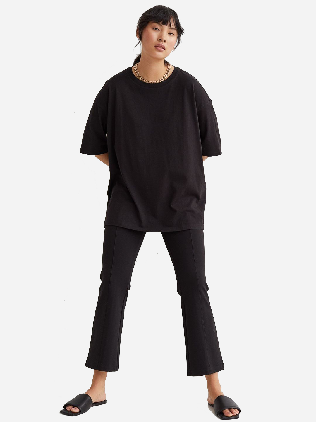 

Футболка H&M 0972246 L Черная