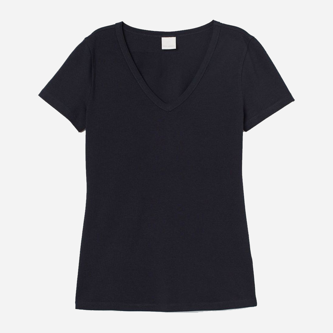 

Футболка H&M 0772773  Темно-синяя, Футболка H&M 0772773 XS Темно-синяя