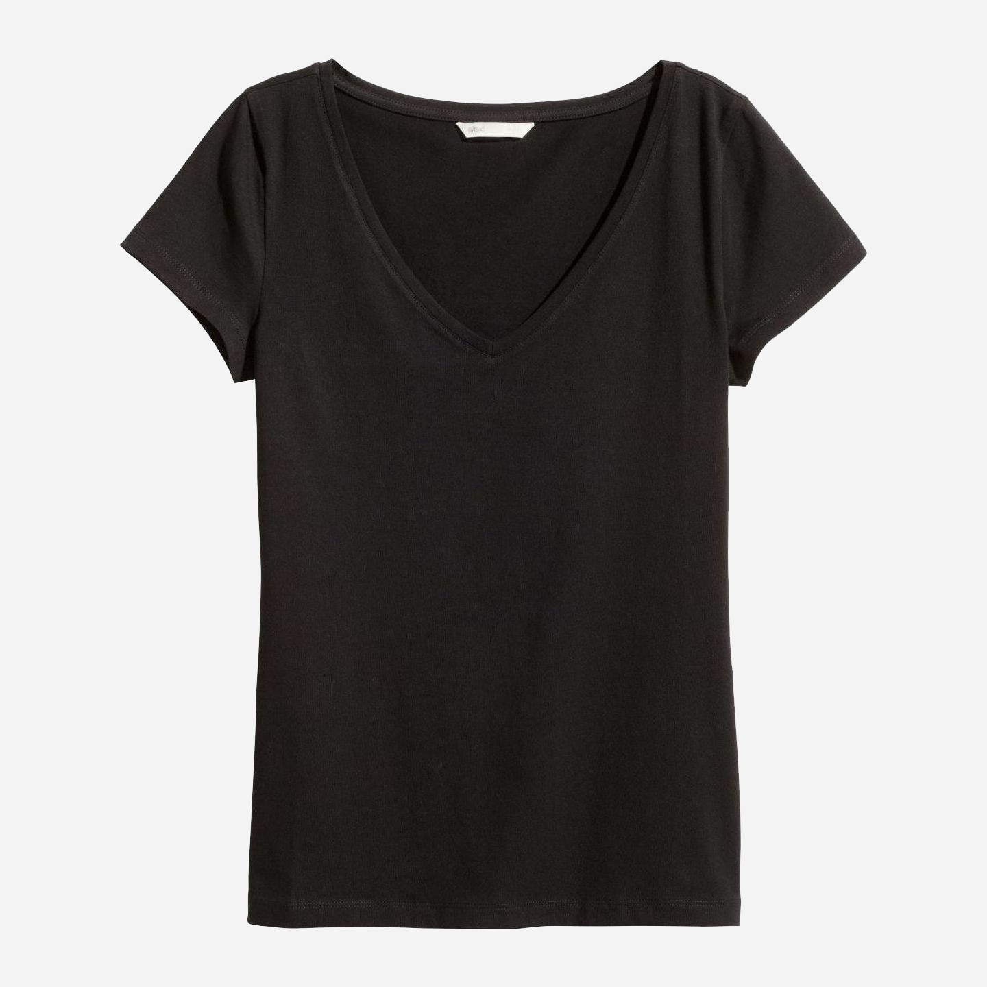 

Футболка H&M 0767862  Черная, Футболка H&M 0767862 S Черная