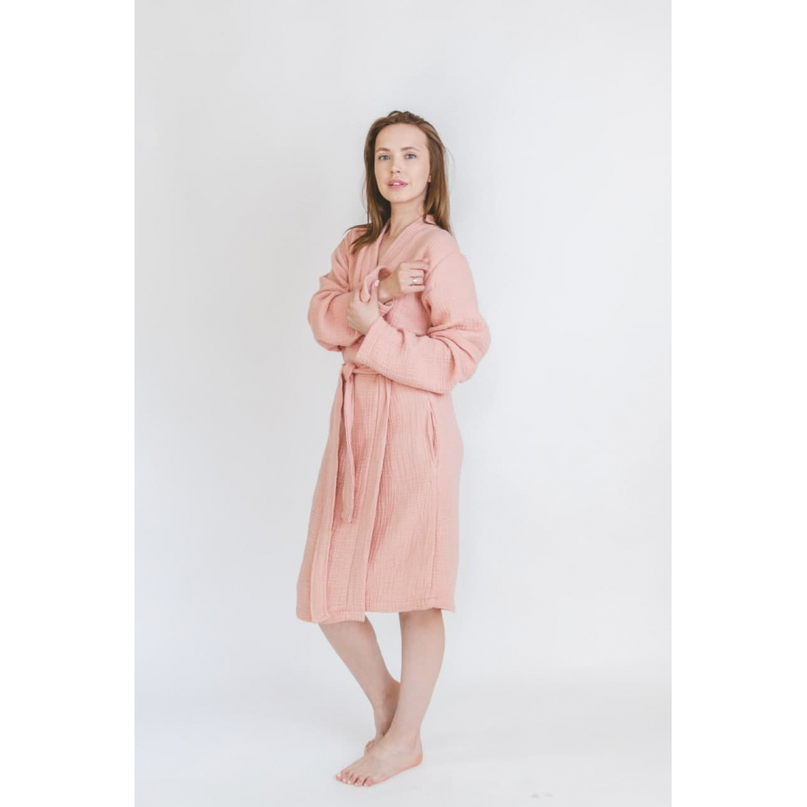 

Халат Lotus Home Motty пудровый /M (svt-2000022284486, Халат Lotus Home Motty пудровый S/M (svt-2000022284486)