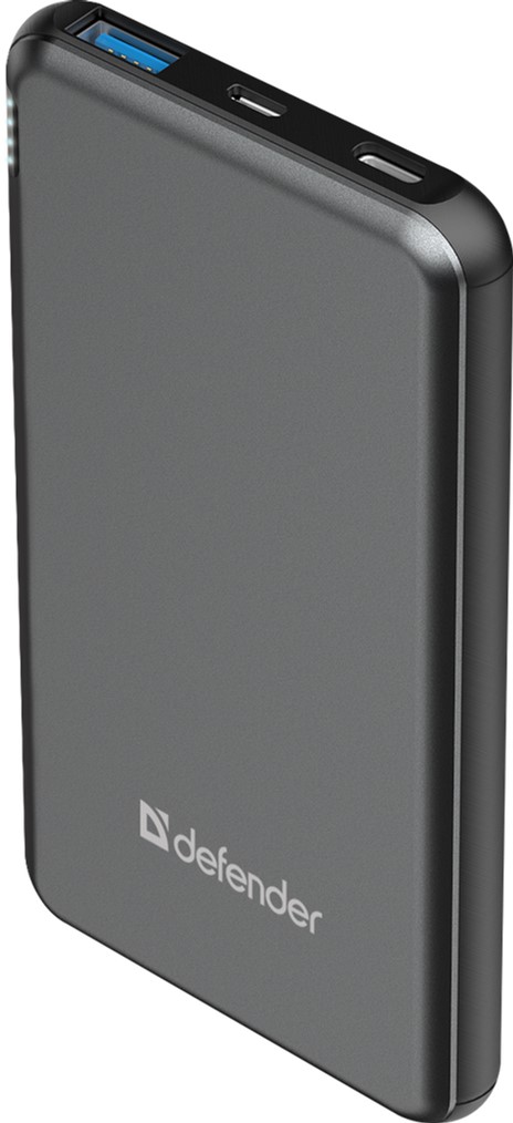 

УМБ Defender ExtraLife Fast 10000D QC3.0 Type-C 10000mAh Black