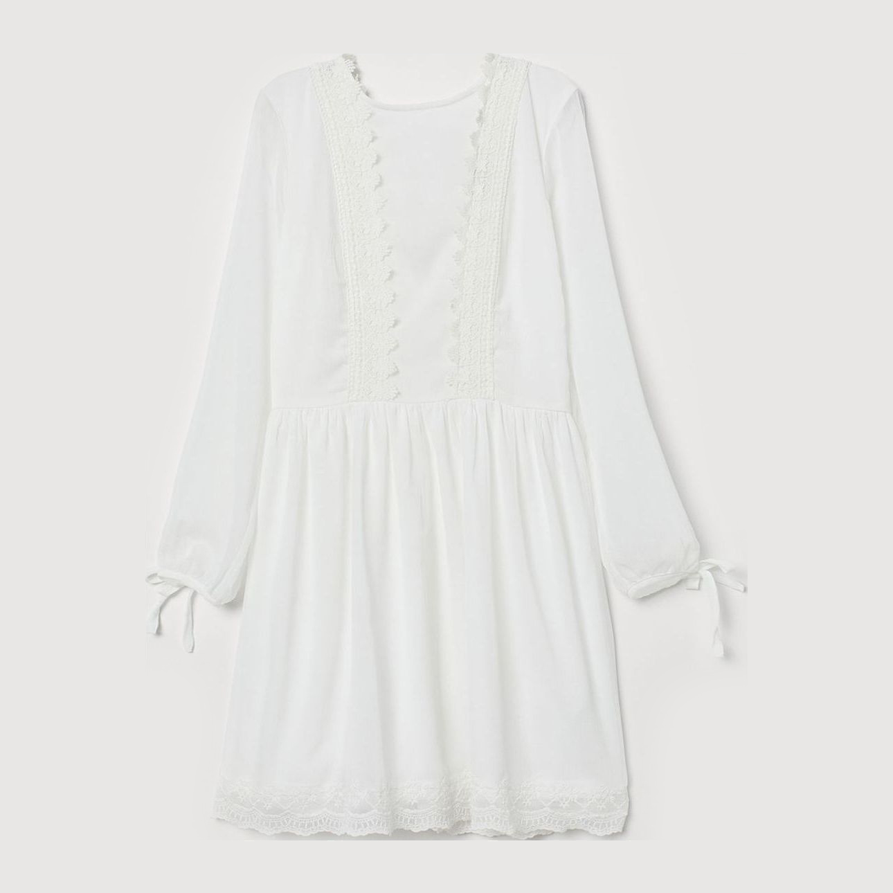 

Платье H&M 0705955  Белое, Платье H&M 0705955 44 Белое