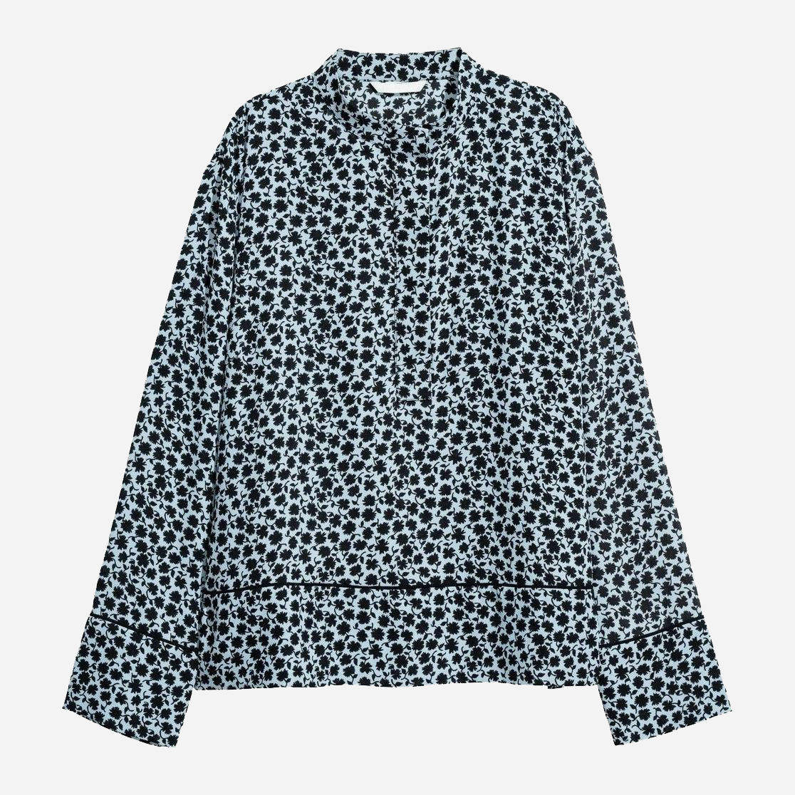 

Блузка H&M 0616835  Голубая, Блузка H&M 0616835 32 Голубая