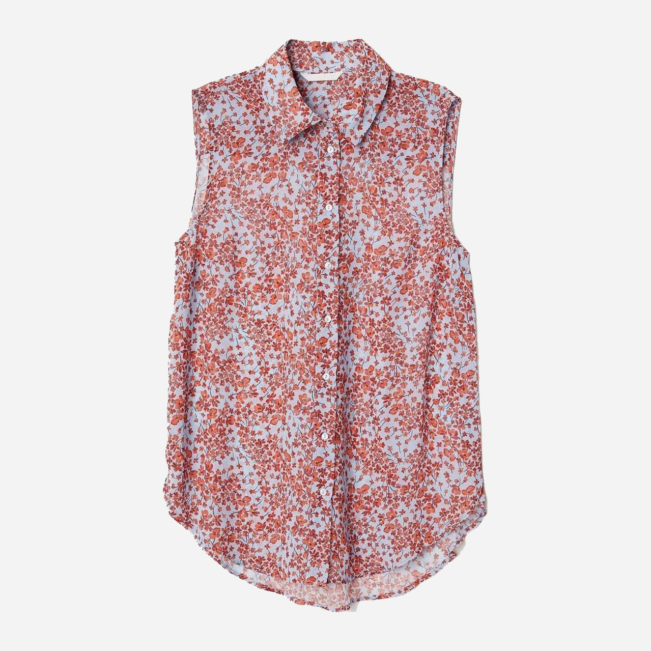 

Блузка H&M 0572128  Голубая, Блузка H&M 0572128 32 Голубая