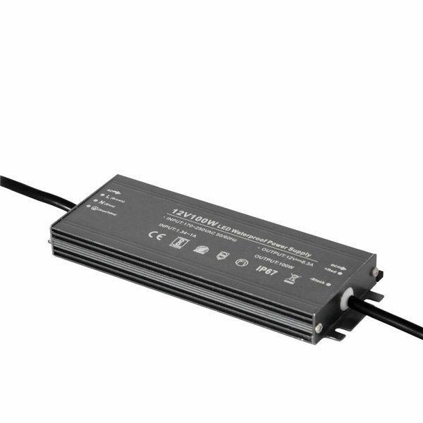 

Блок питания импульсный PROLUM Slim 100W 12V (IP67, 8,3А) Series "WPS" 223010