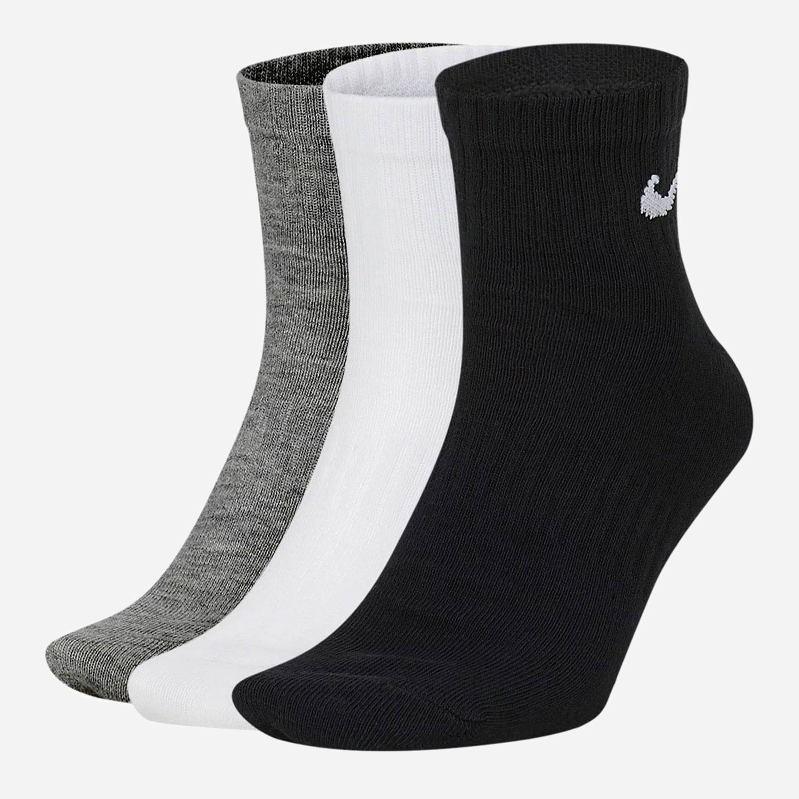 

Набор носков Nike U Nk Everyday Ltwt Ankle SX7677-964 XL (-) 3 пары Черный/Белый/Серый, Набор носков Nike U Nk Everyday Ltwt Ankle SX7677-964 XL (46-50) 3 пары Черный/Белый/Серый
