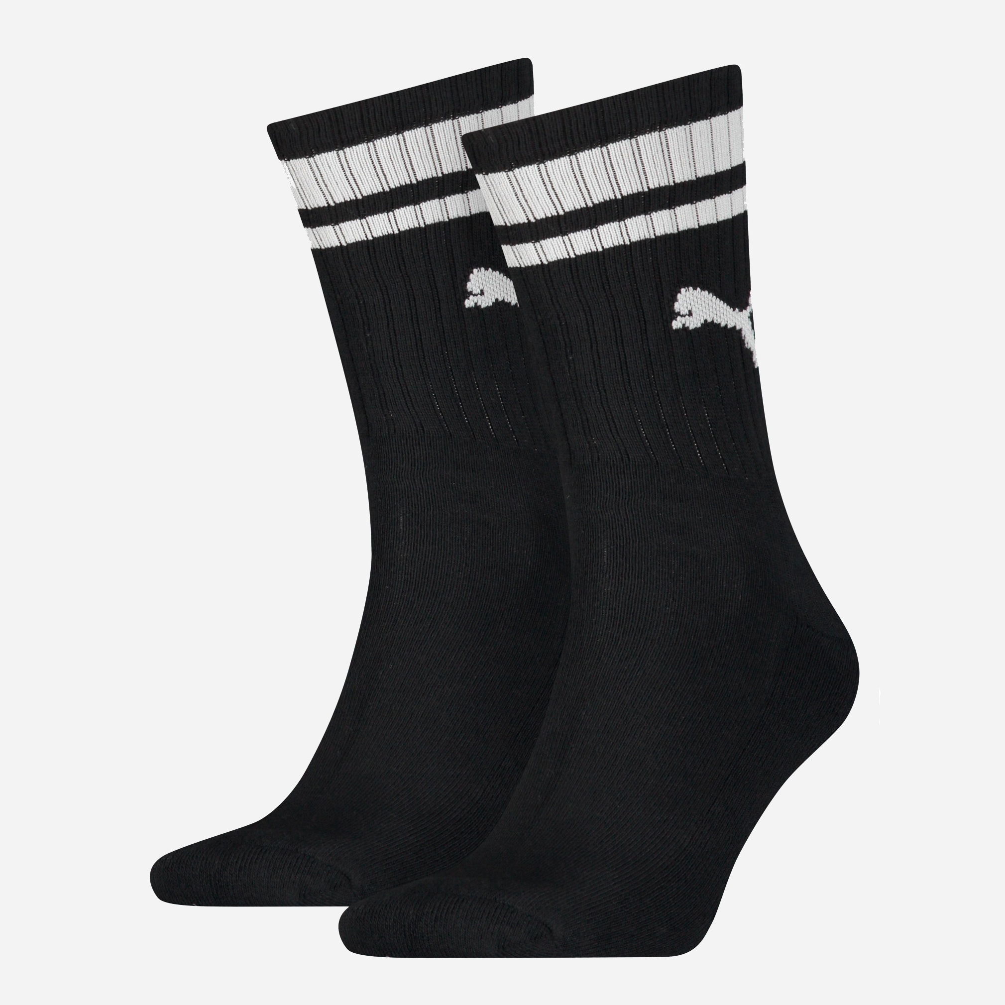 

Носки Puma Crew Heritage Stripe 2P 90794401 35/38 2 пары Black