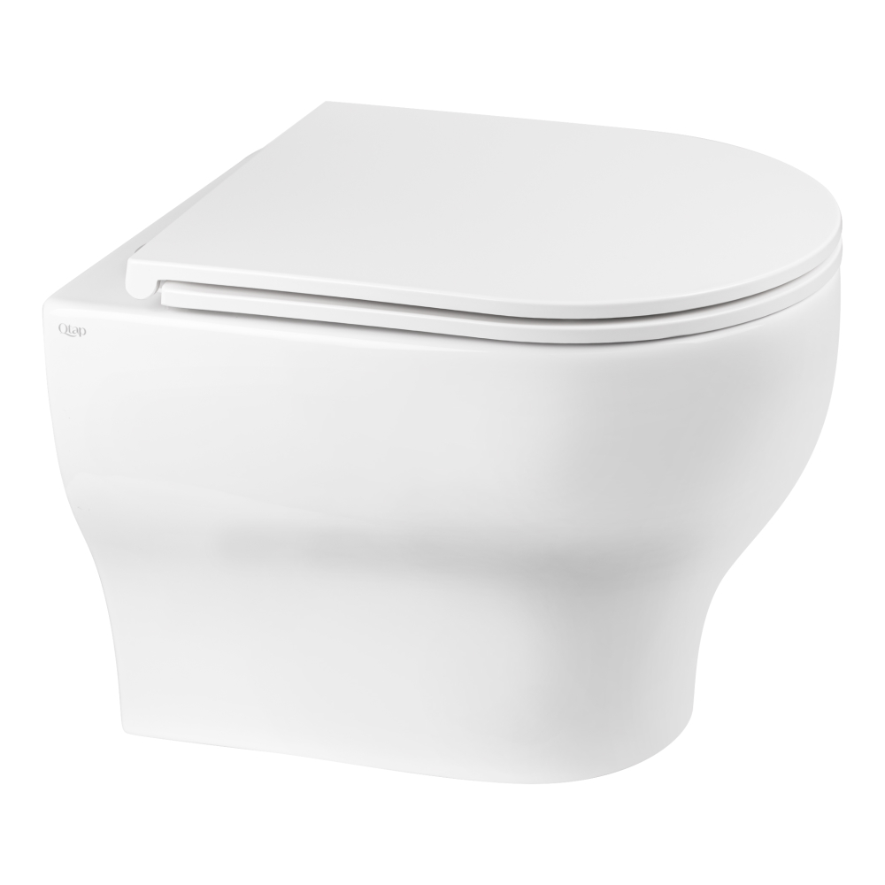 

Унитаз подвесной Qtap Aries безободковый с сиденьем Soft-close QT0333063ERW