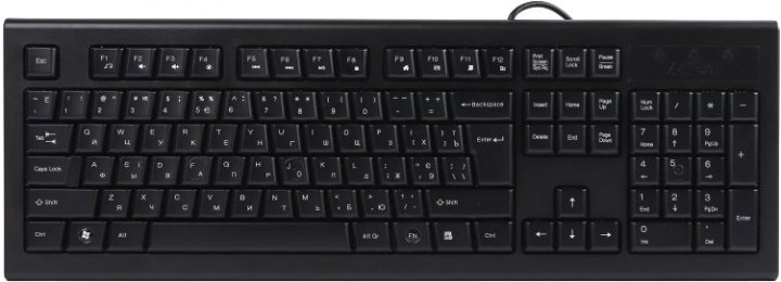 

Клавиатура A4Tech KRS-85 Black USB (KRS-85 USB (Black))