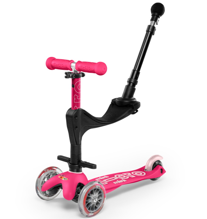 

Самокат Mini Micro 3 in 1 Deluxe Plus Pink (MMD 079)