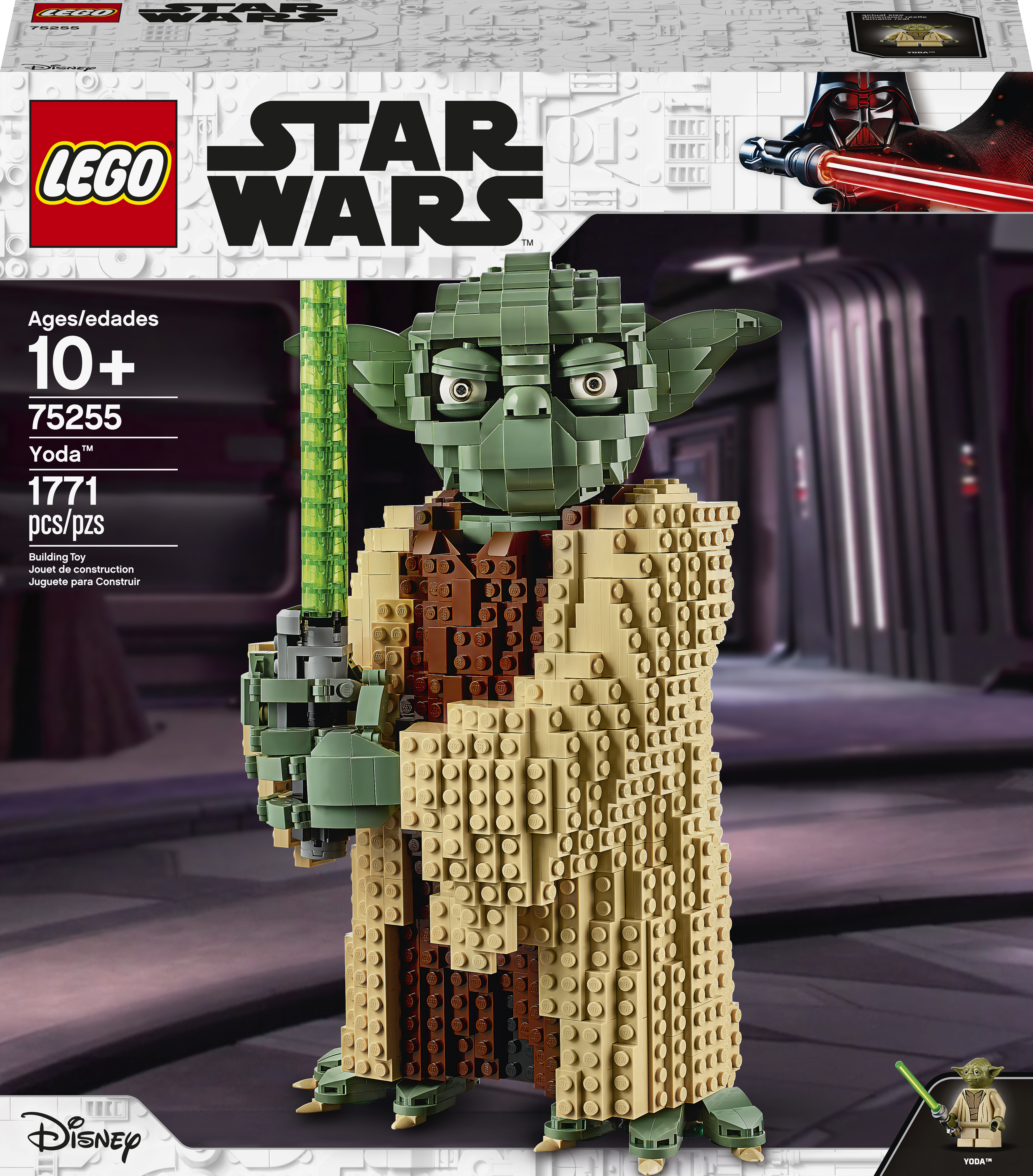 

Конструктор LEGO Star Wars Йода 1771 деталь (75255)