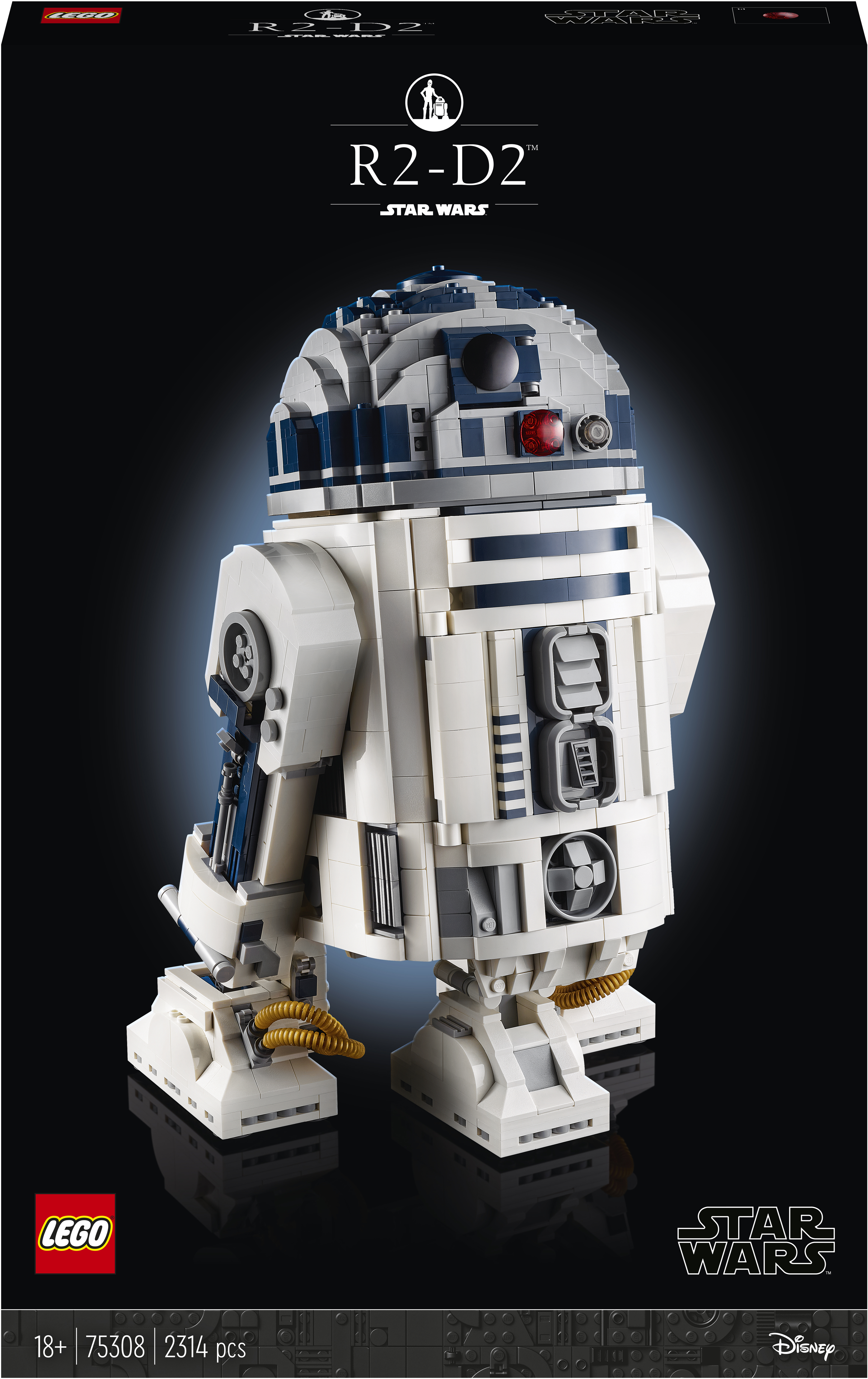 

Конструктор LEGO Star Wars R2-D2 2314 деталей (75308)