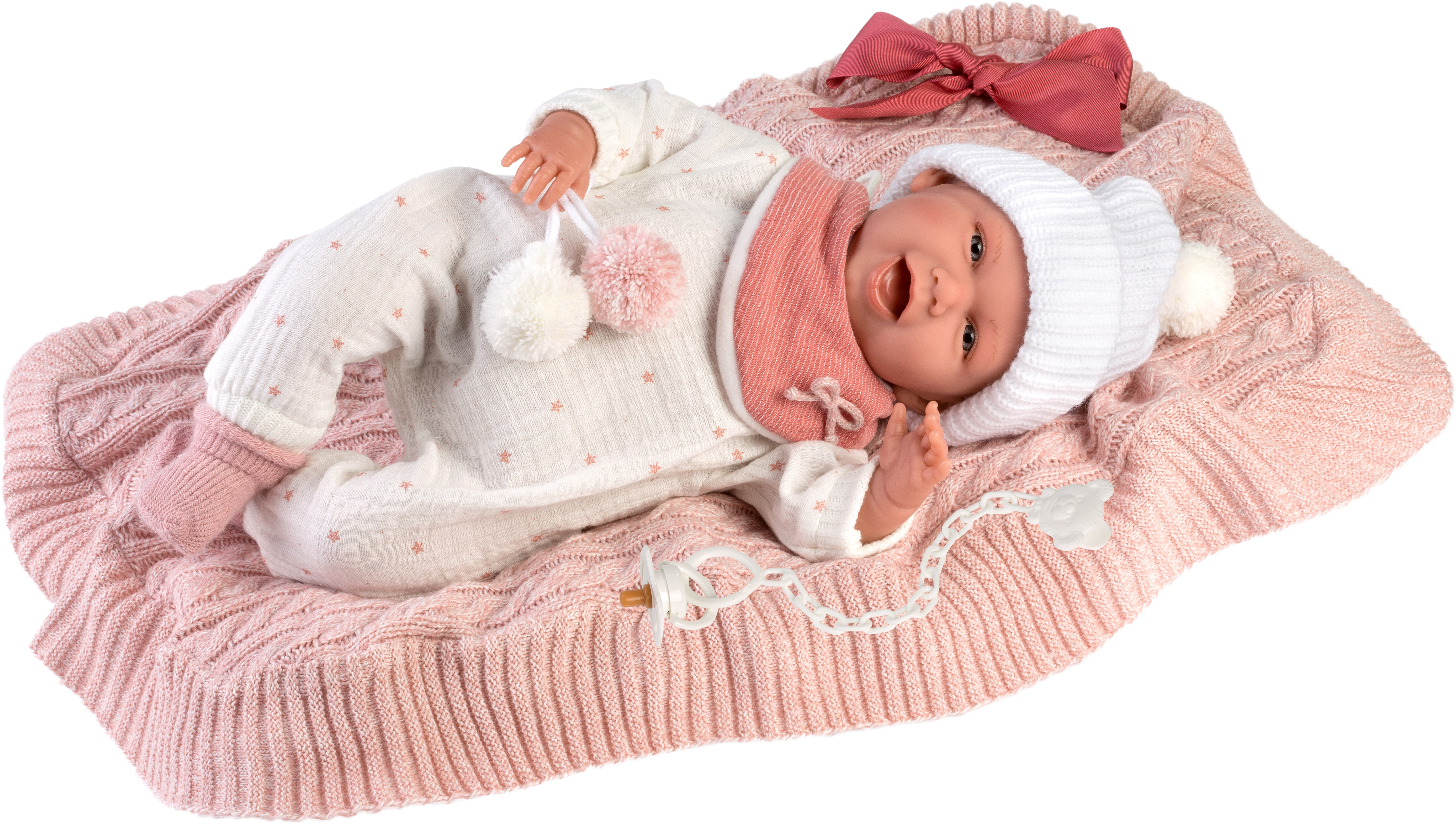

Кукла Llorens Mimi sonrisa con mantita 42 см (8426265740024)