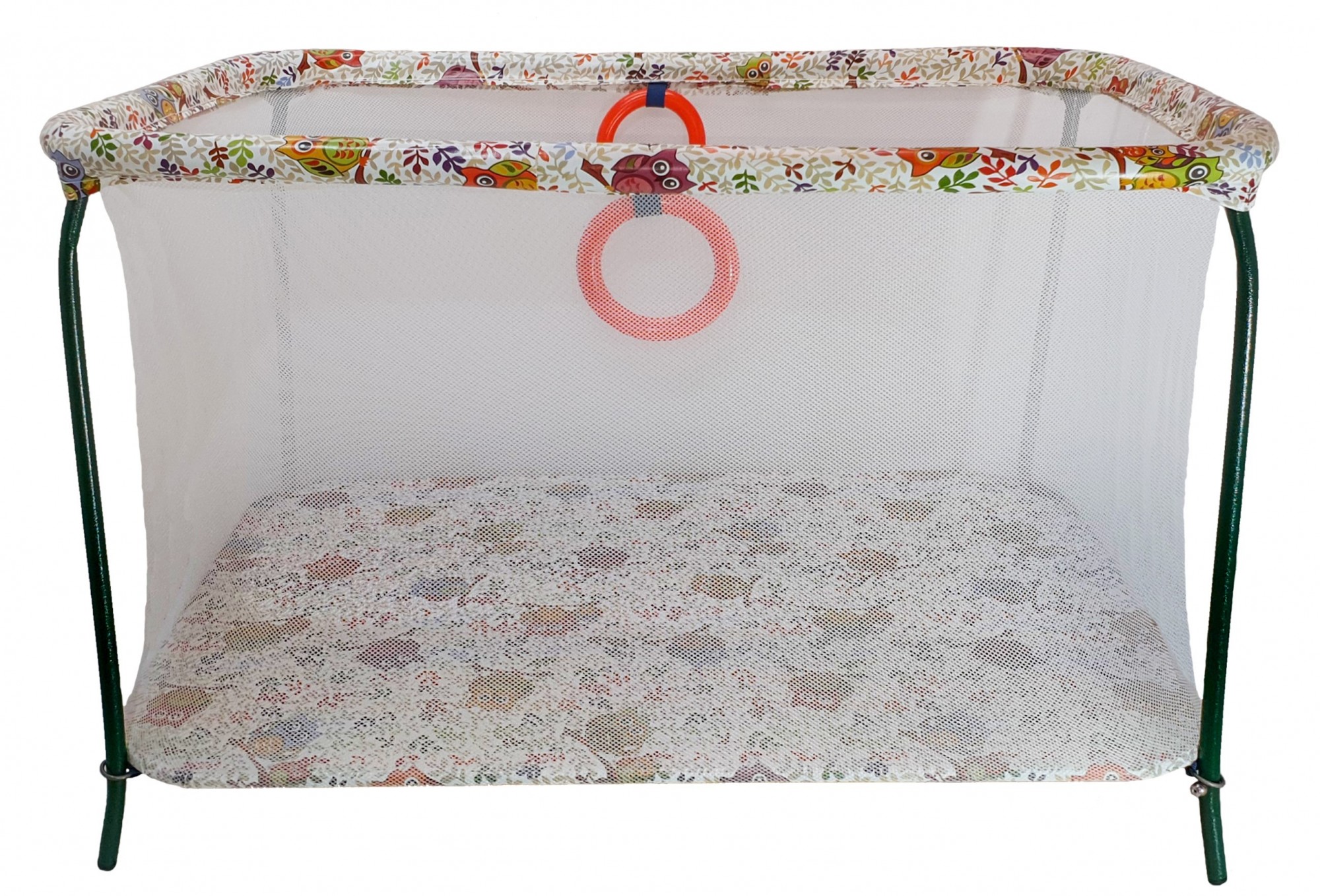 

Манеж детский игровой KinderBox полу люкс Сова с мелкой сеткой kmp1