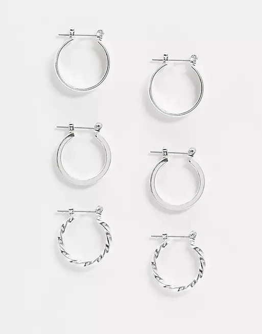 

Серьги Asos ONE SIZE серебро 5159184695472