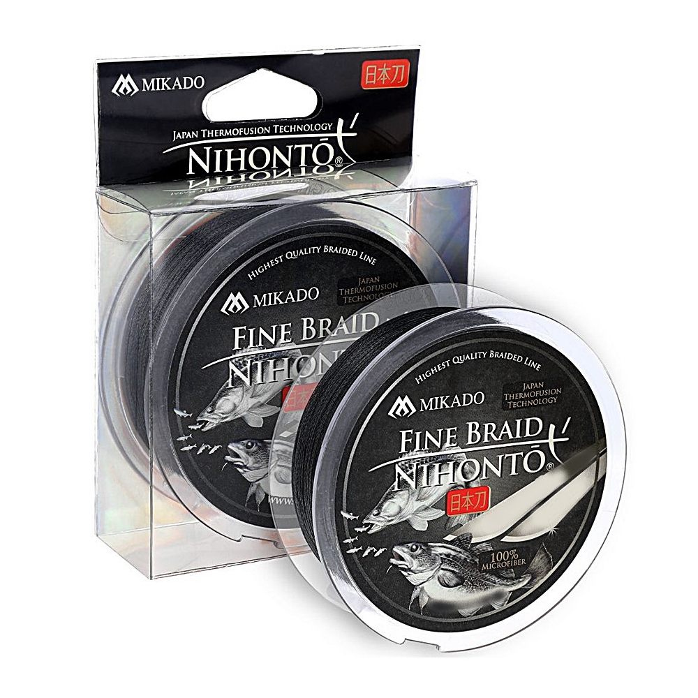 

Шнур Mikado Nihonto Fine Braid 150m 0.20mm 16.6kg black (Z19B-020)