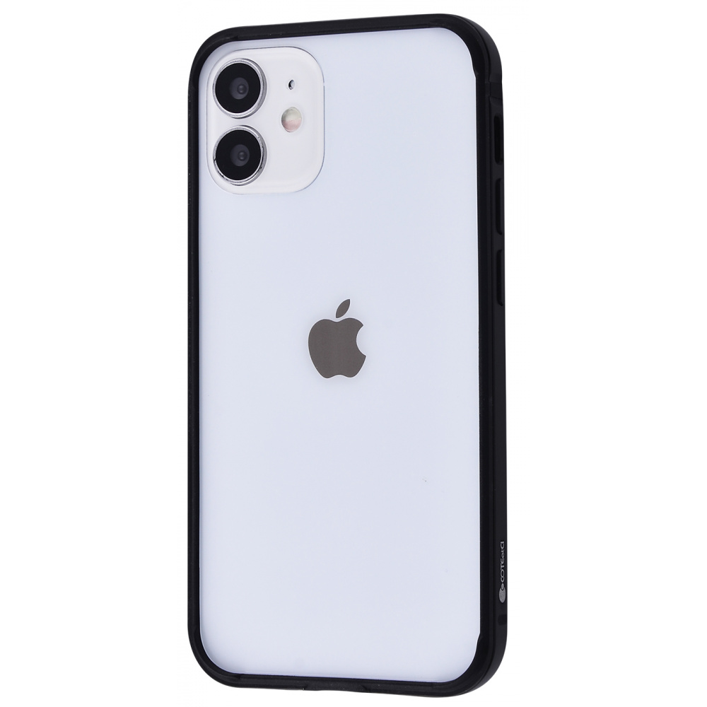 

Чехол Coteetci Bumper Metal iPhone 12 mini black Черный