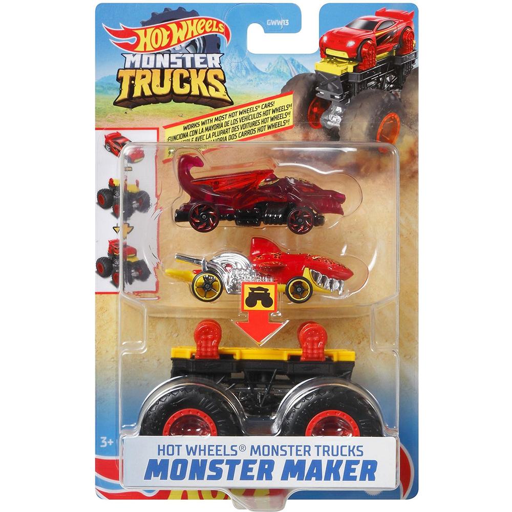 

Набор из 2 машинок Hot Wheels Создатель монстров серии Monster Trucks GWW13-5