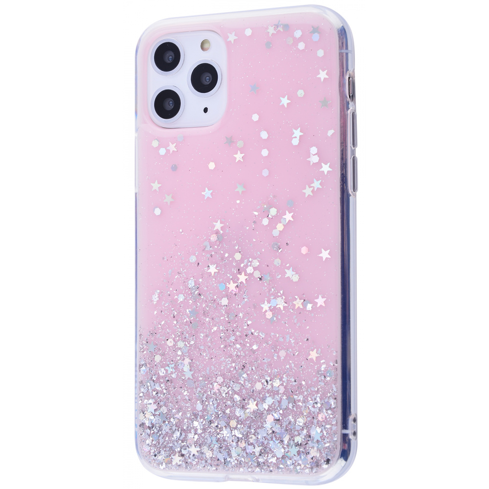 

Чехол PRC Swich Easy Flash Stars iPhone 11 Pro pink Розовый