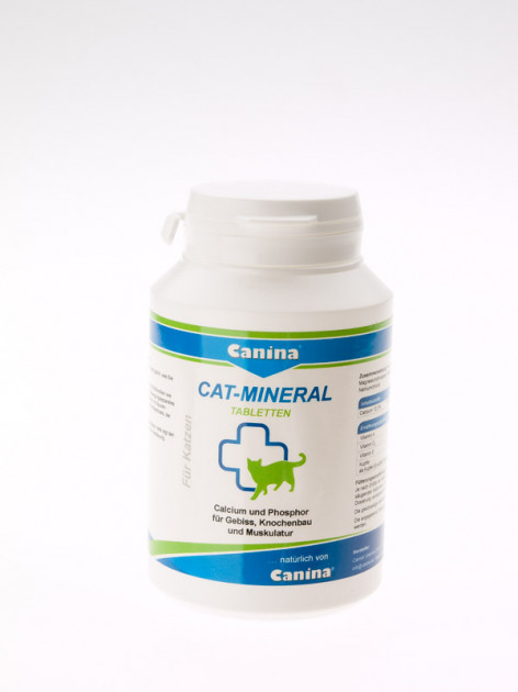 

Обогащения организма макро- и микроэлементами Canina Cat Mineral Tablets 150 таб (44686)