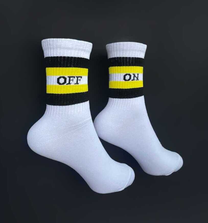 

Шкарпетки від 1and1 із написом ON OFF - - (S, Шкарпетки від 1and1 із написом ON OFF - 36-39 (S)