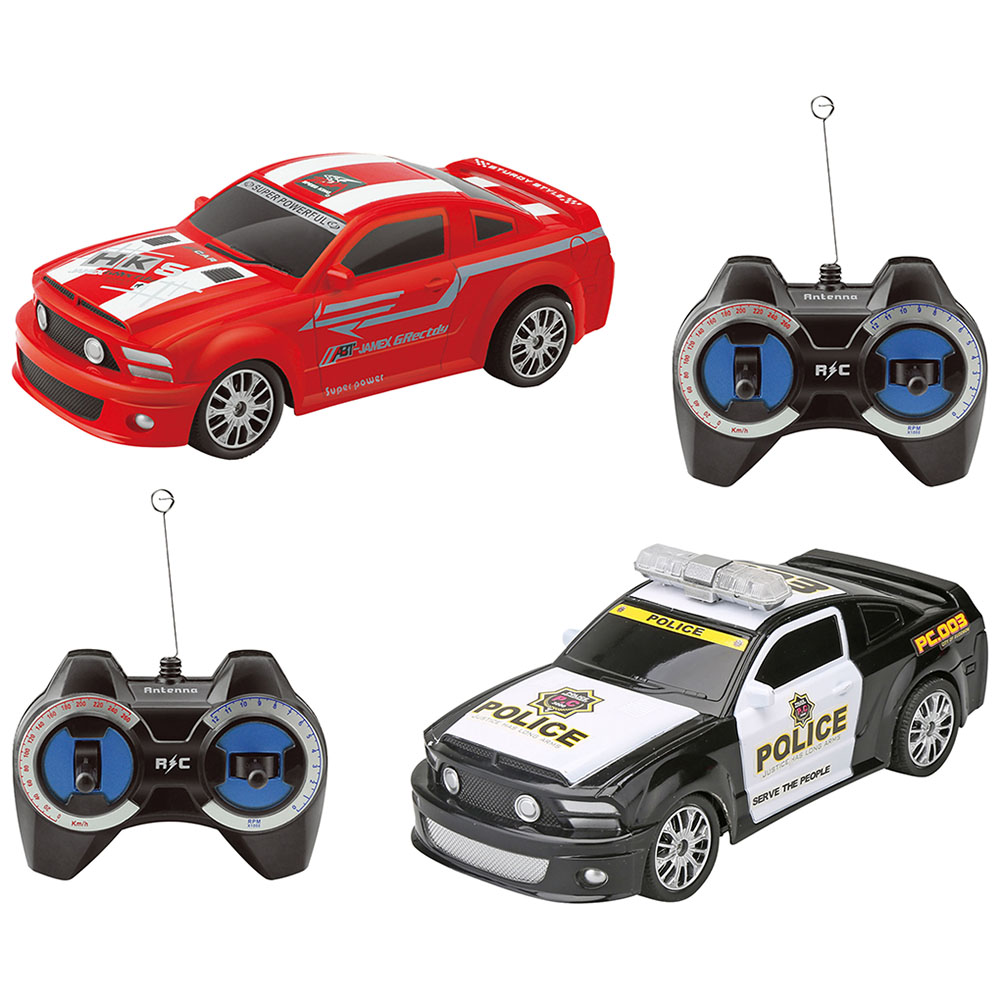 

Набор машин на радиоуправлении One Two Fun Hot Pursuit 1:18