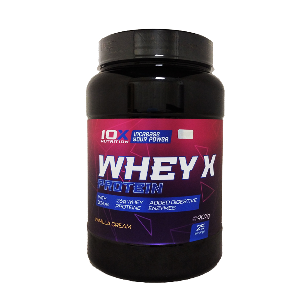 

Протеин 10X Nutrition Whey X Protein 907 г Ванильный крем (525272730894)