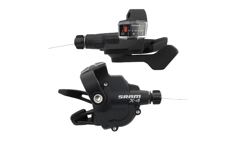 

Манетки Sram 09A SL X4 TRIGGER SET 8SP R INDEX F