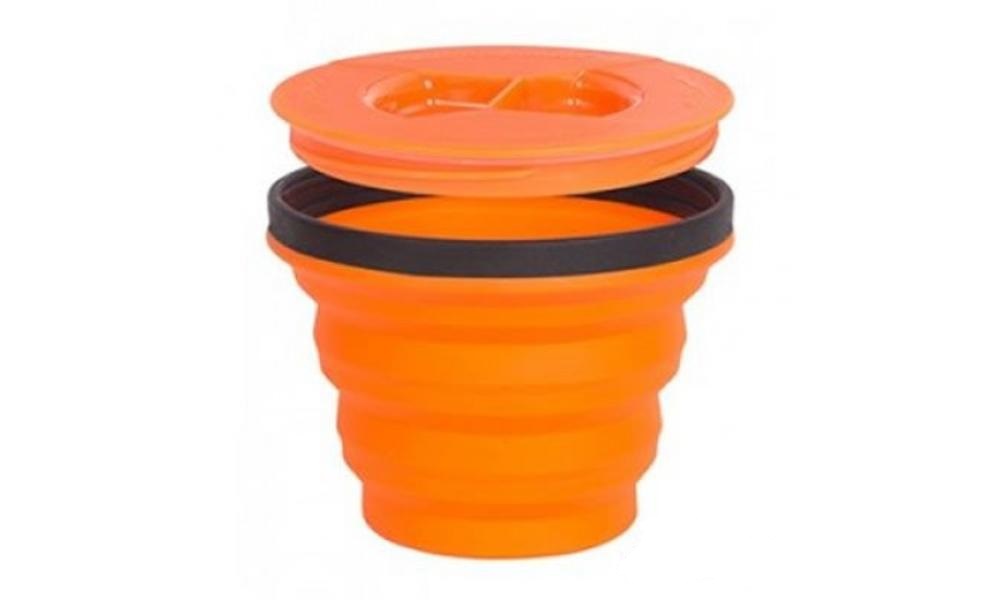 

Кружка Sea To Summit X-Seal & Go Small Orange с крышкой