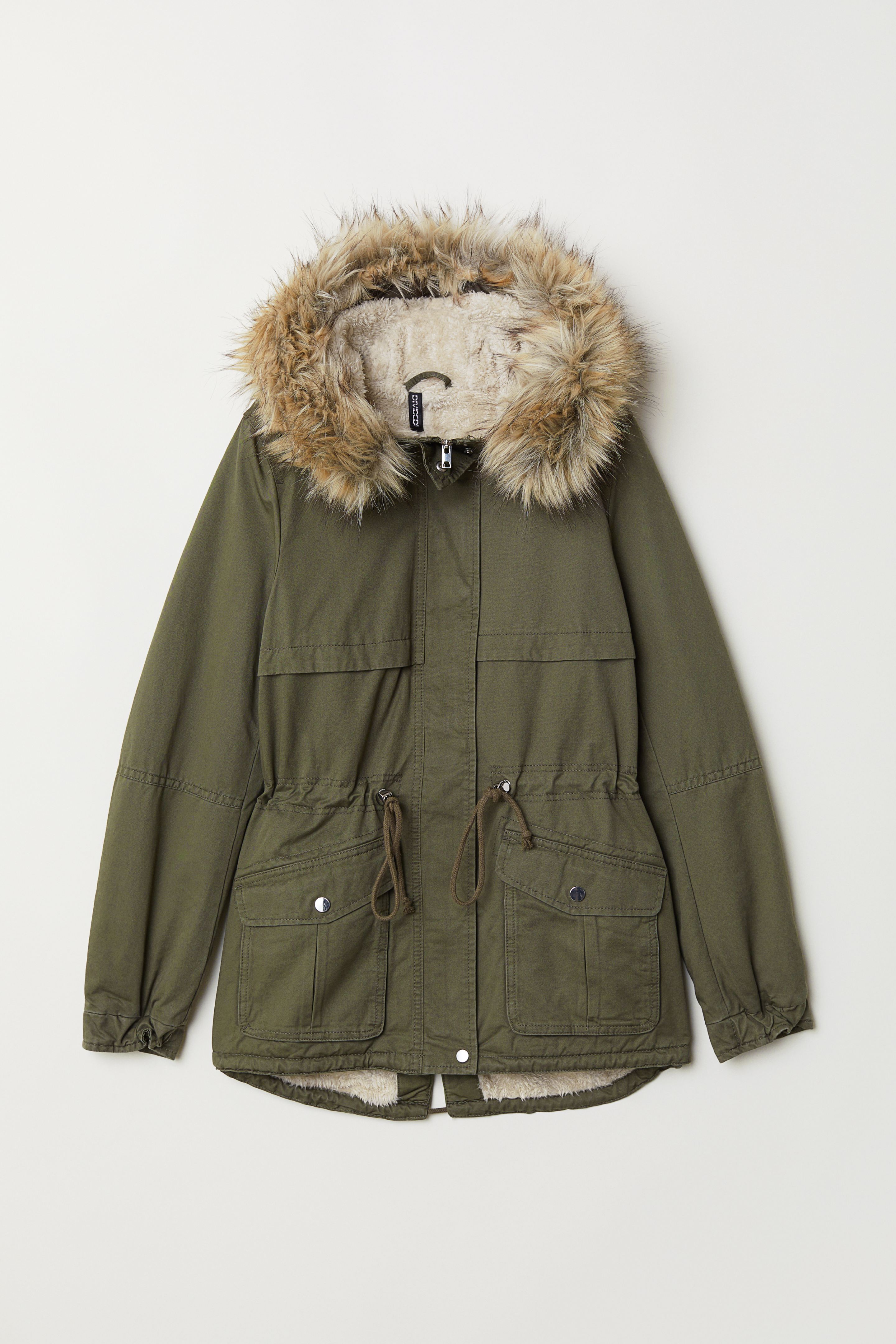 

Парка H&M  хаки 6501228, Парка H&M 36 хаки 6501228