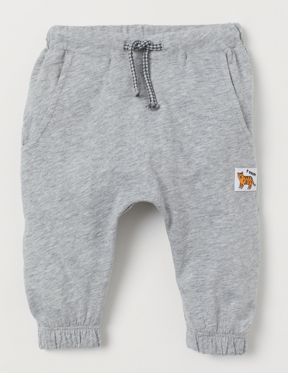 

Спортивные штаны для мальчика H&M 0698543007 68 СМ Серый 66433